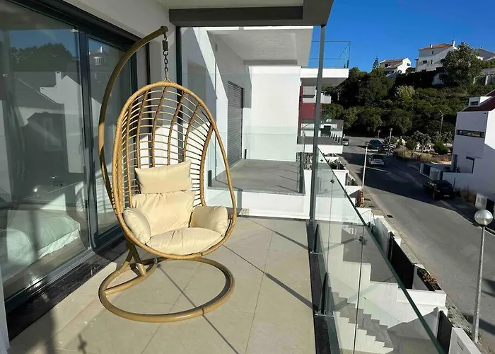 Beach, Ocean View & Bright House Villa Ericeira